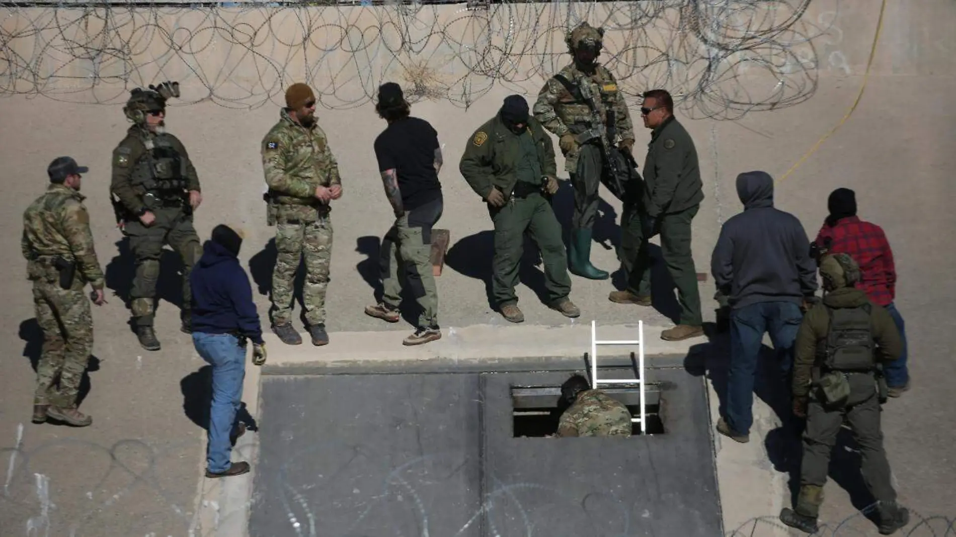 Túnel clandestino en El Paso